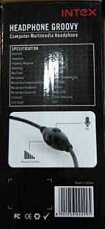 Intex M/m Groovy Wired Headphones  image 2