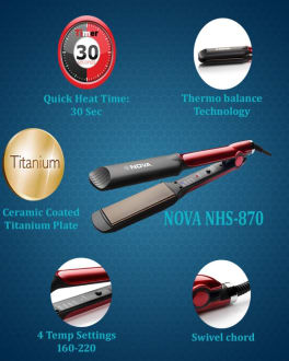 Nova NHS-870 Hair Straightener  image 2