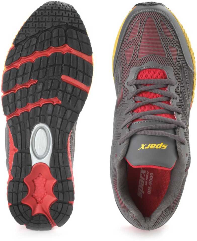 SPARX EDGE QUICK 2.0 Men Running Shoes For Men(Grey, Red) image 3